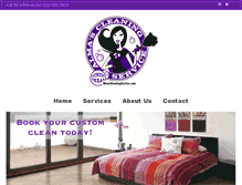 Tablet Screenshot of almascleaningservice.com